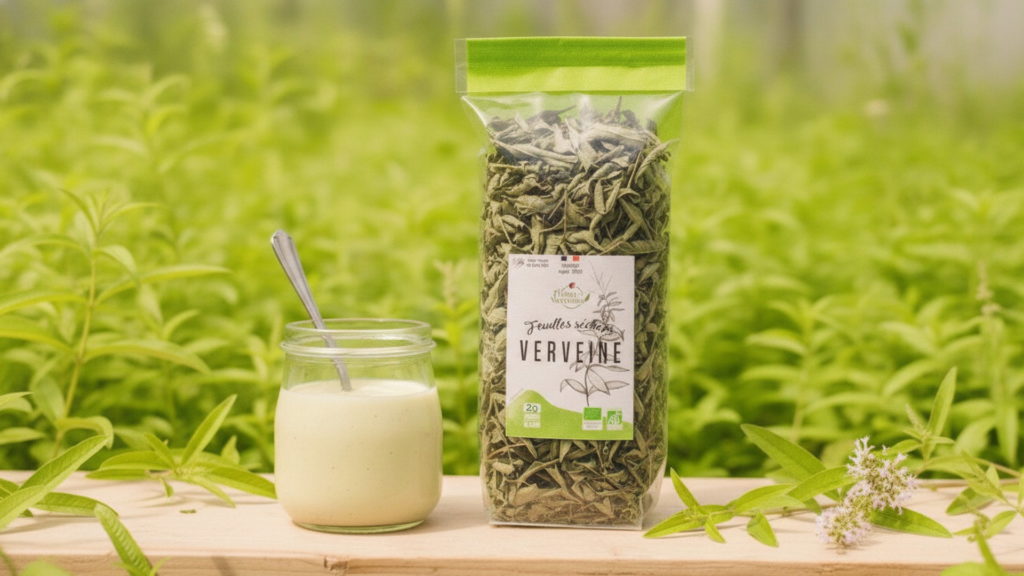 Crème anglaise verveine